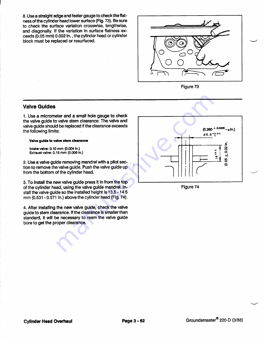 Toro Groundsmaster 1000L Service Manual Download Page 80