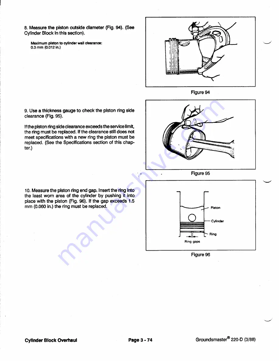 Toro Groundsmaster 1000L Service Manual Download Page 92