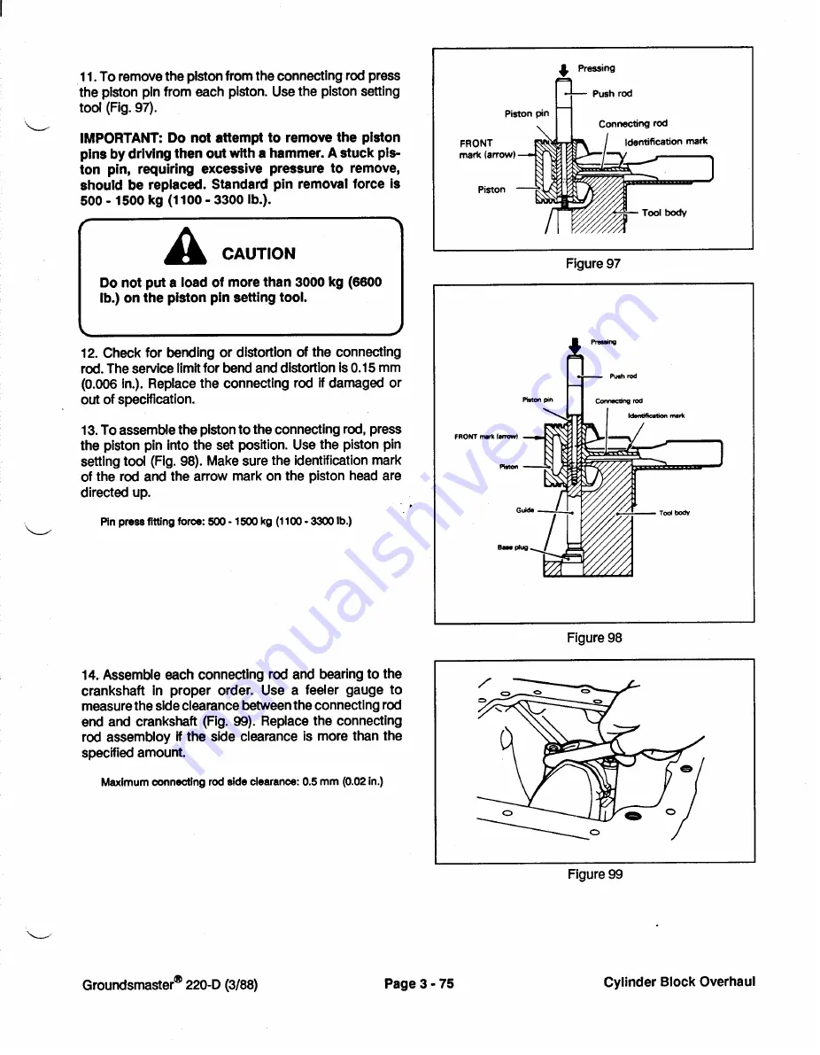 Toro Groundsmaster 1000L Service Manual Download Page 93