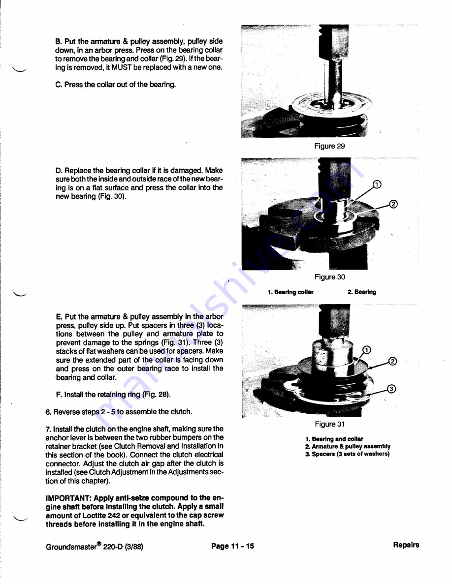 Toro Groundsmaster 1000L Service Manual Download Page 261