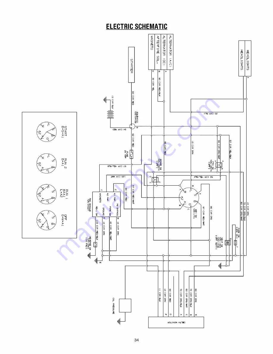 Toro LX466 13AT61RH044 Operator'S Manual Download Page 34