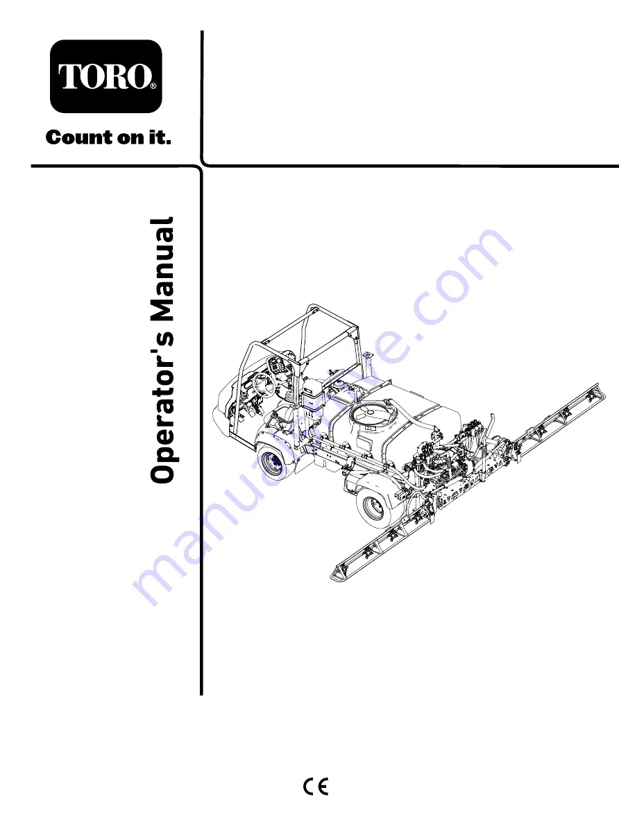 Toro Multi Pro WM Operator'S Manual Download Page 1