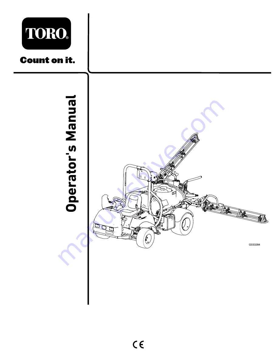 Toro MultiPro 1750 Operator'S Manual Download Page 1