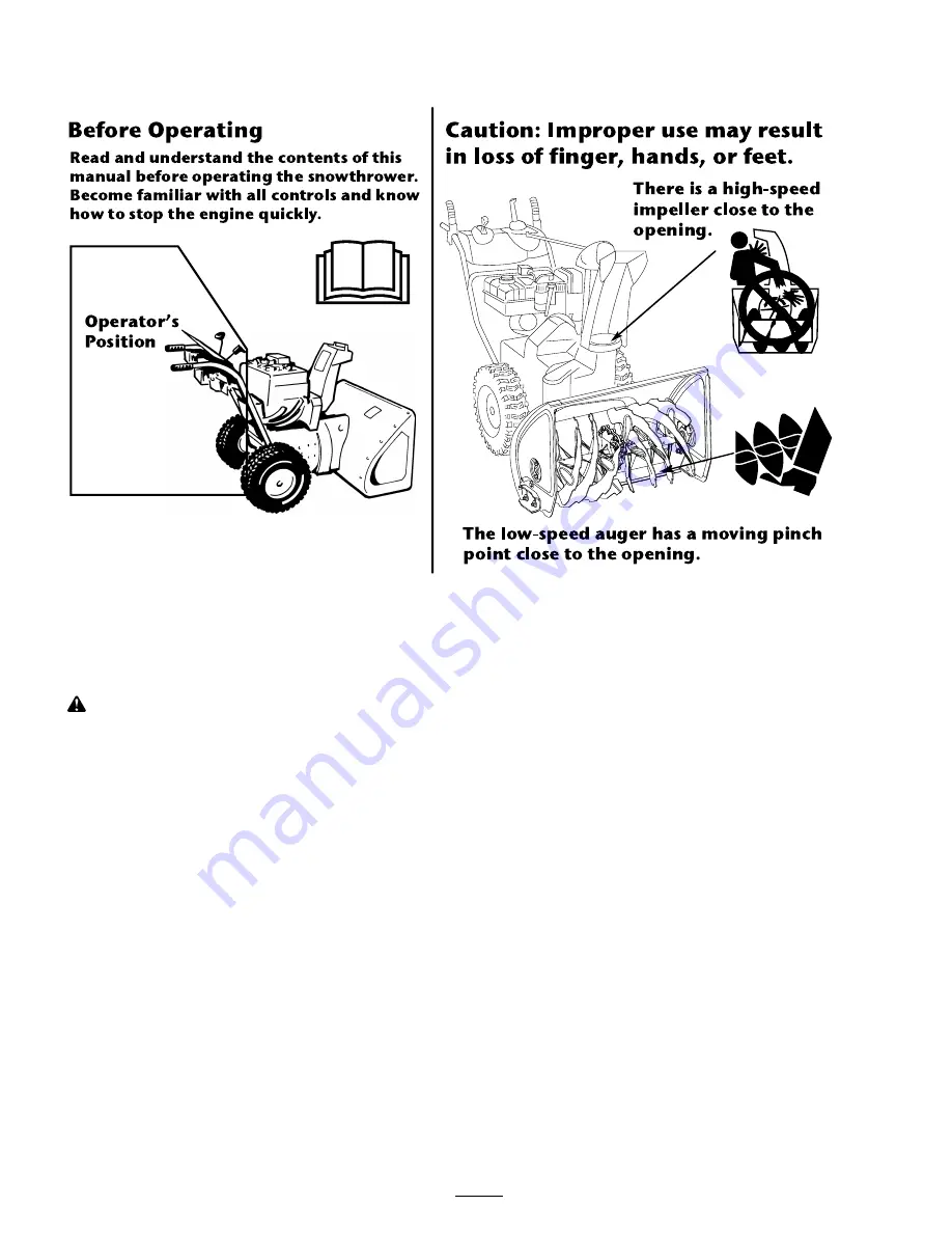 Toro Power Max 828LXE 38631 Operator'S Manual Download Page 2