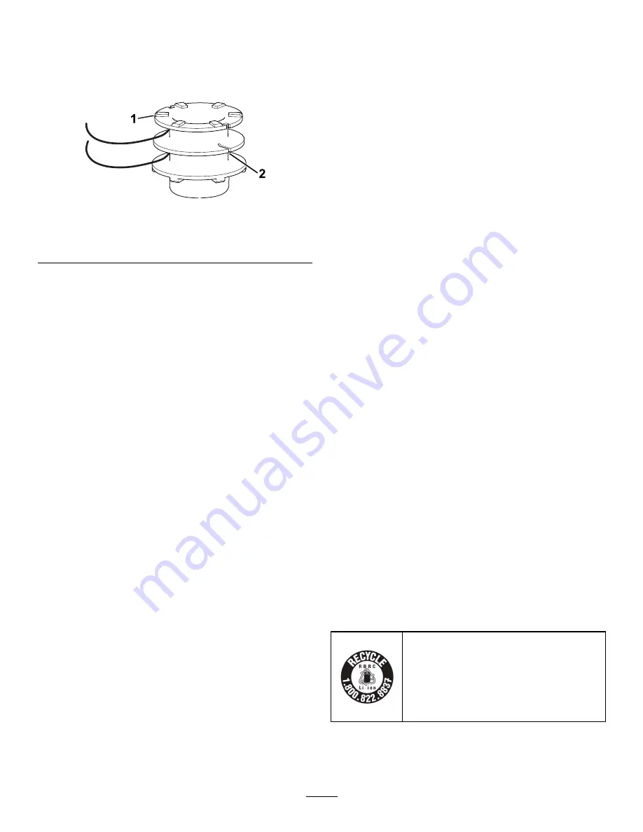 Toro Power Plex 14in 40V MAX 51482 Operator'S Manual Download Page 51