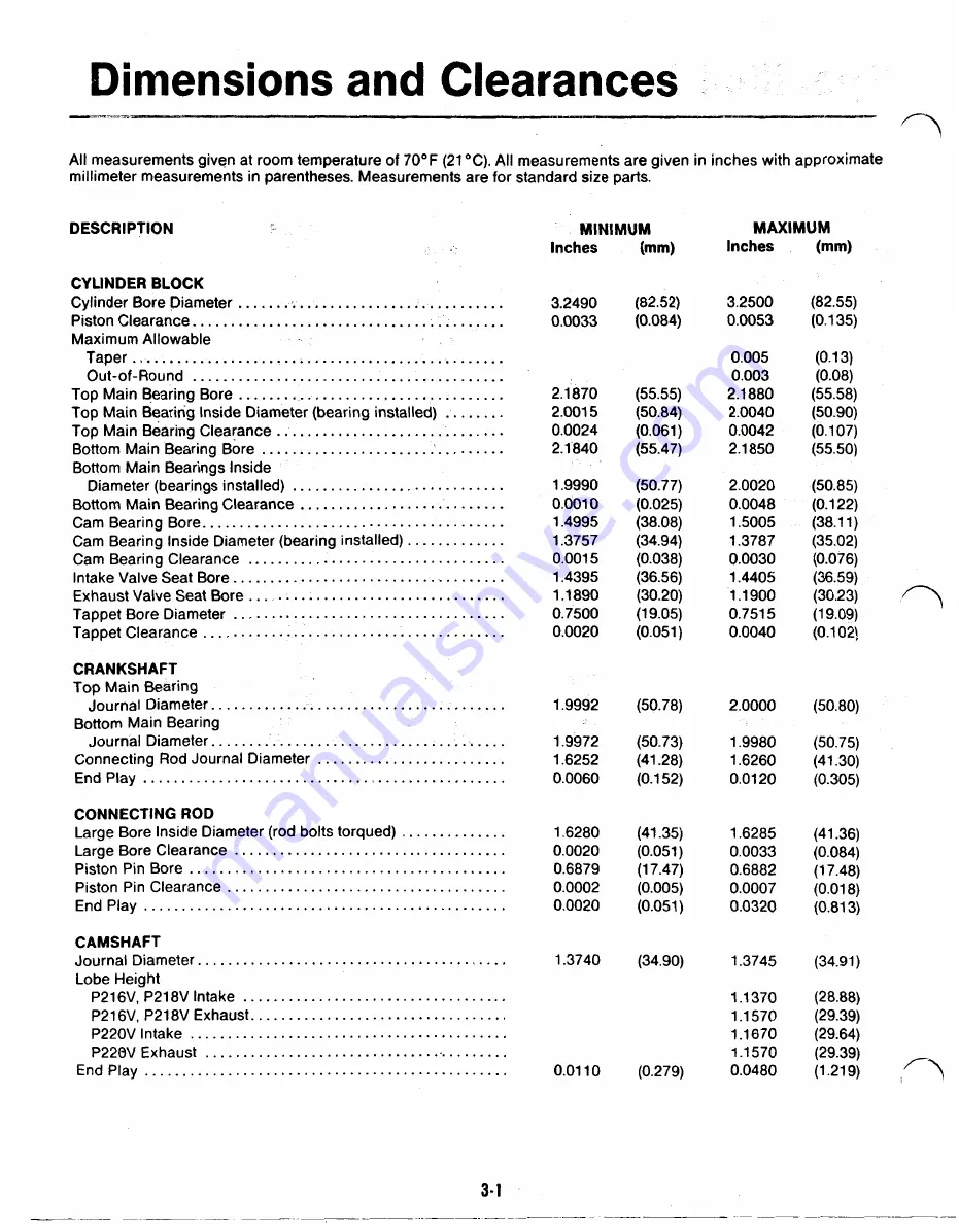 Toro Power Plus P216V Service Manual Download Page 8