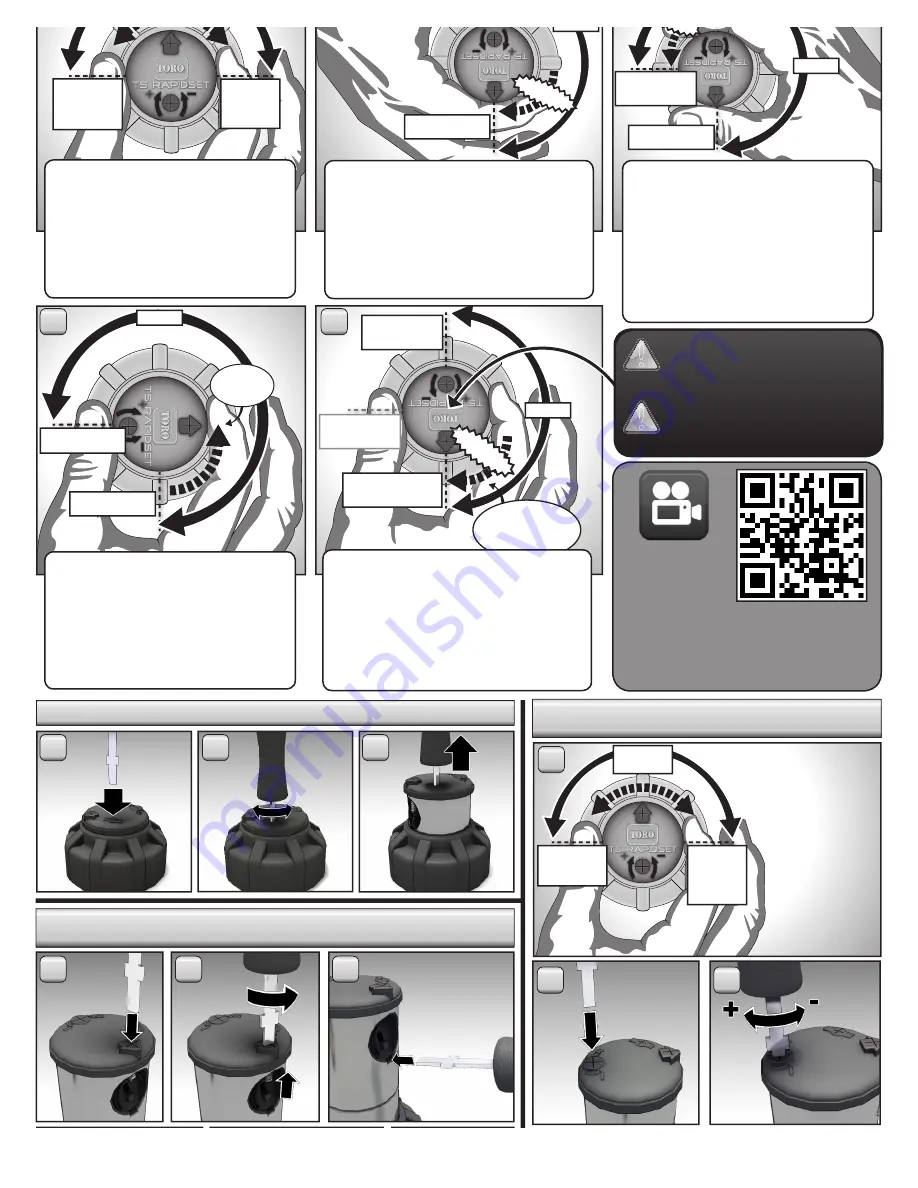 Toro Rapidset T5 Quick Start Manual Download Page 1