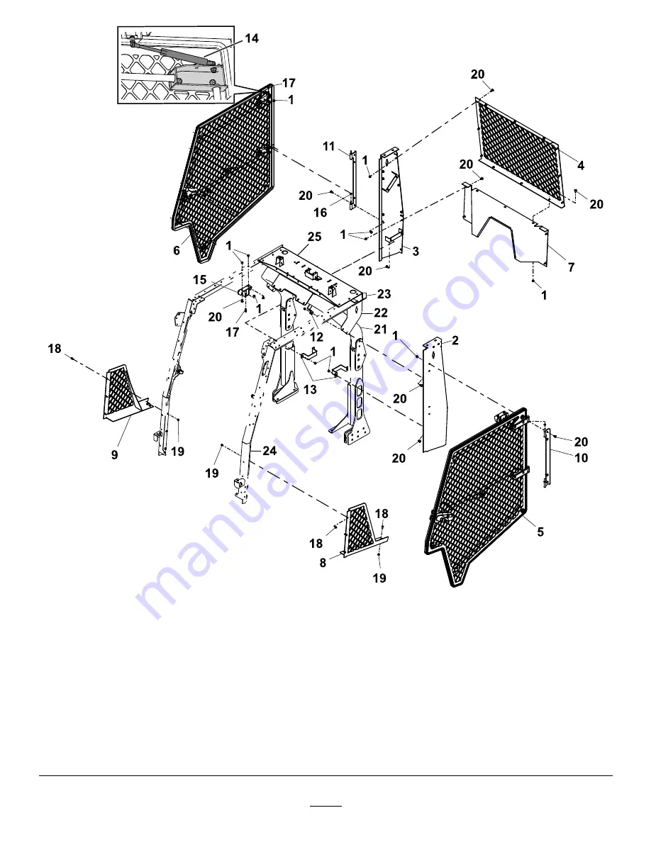 Toro Security Cage Kit Installation Instructions Manual Download Page 4