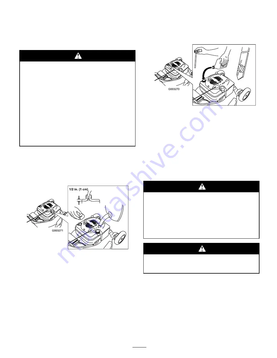 Toro Super Recycler 20062 Operator'S Manual Download Page 7