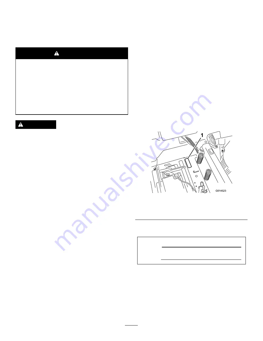 Toro TimeCutter SS 4200 Operator'S Manual Download Page 2