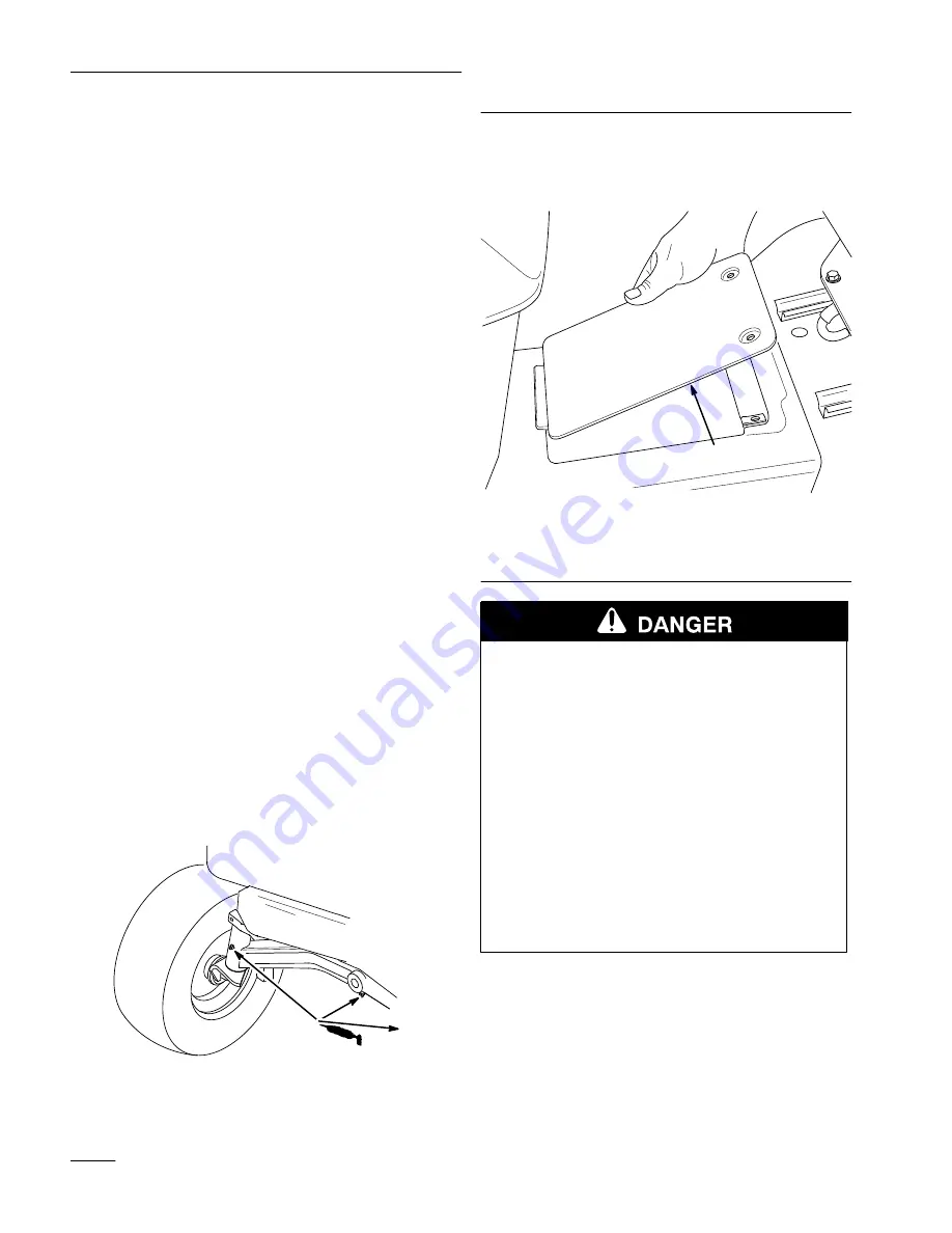 Toro wheel horse 518XI Operator'S Manual Download Page 32