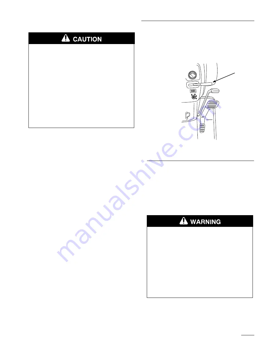 Toro Wheel Horse 523Dxi Operator'S Manual Download Page 27