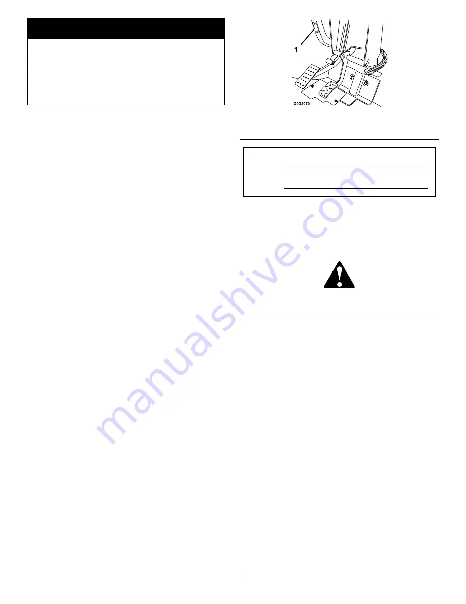 Toro Workman 2110 Operator'S Manual Download Page 2