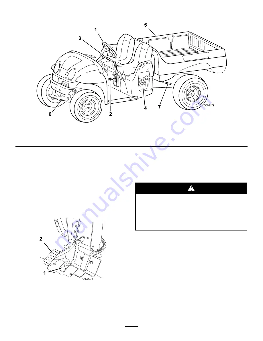 Toro Workman 2110 Operator'S Manual Download Page 16