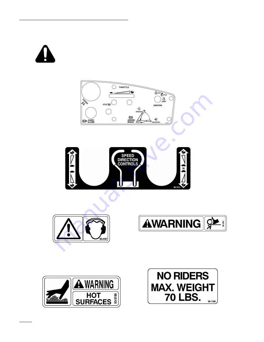 Toro Z-320 Operator'S Manual Download Page 8