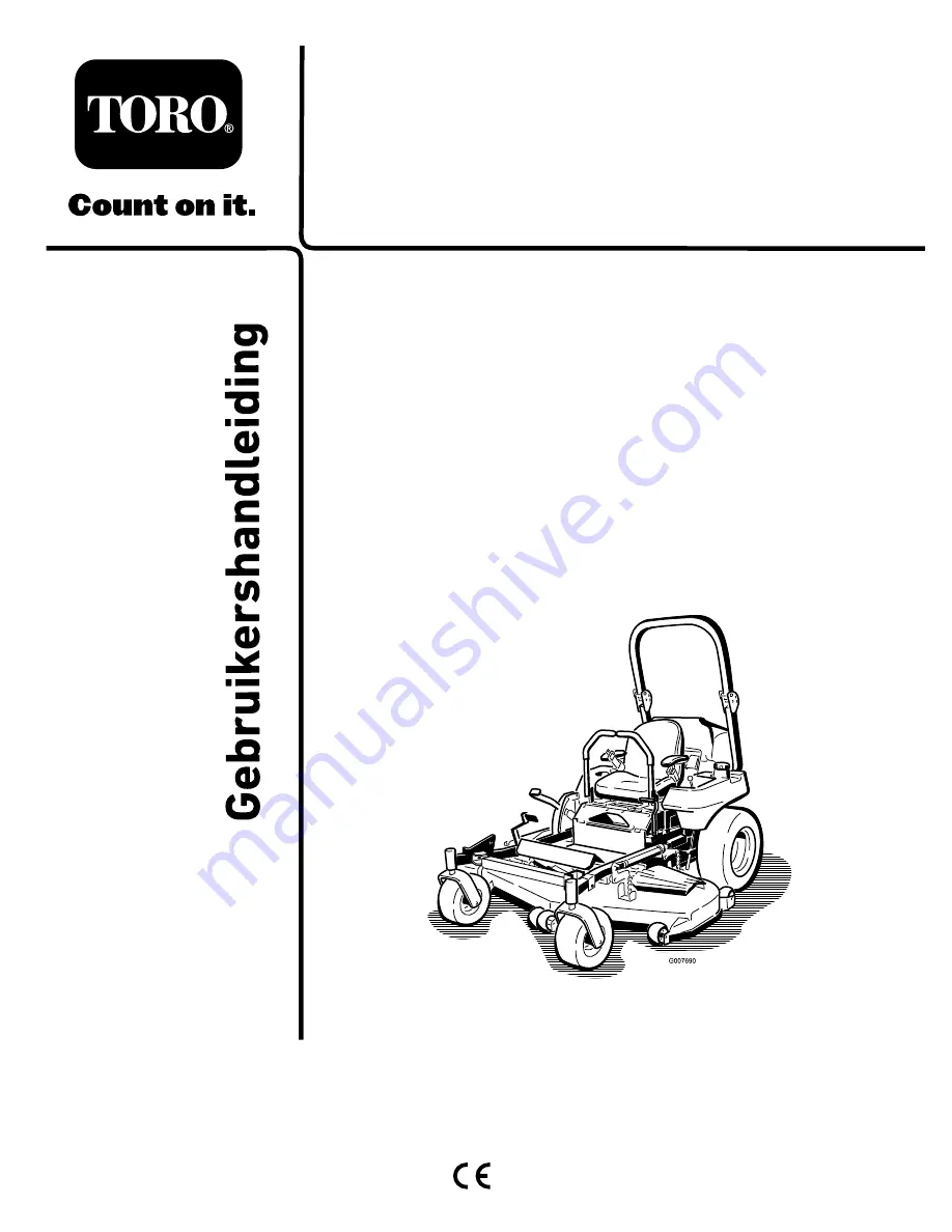 Toro Z Master Professional 7000 Series Operator'S Manual Download Page 275