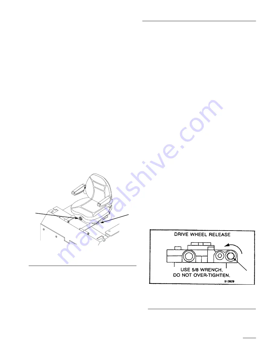 Toro z-master Z256E Operator'S Manual Download Page 33