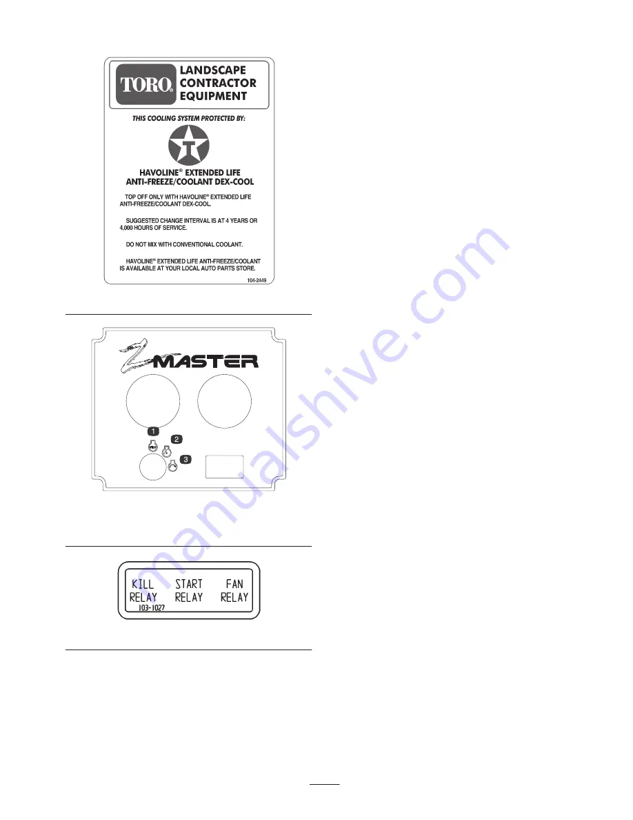 Toro Z MASTER Z287L Operator'S Manual Download Page 13