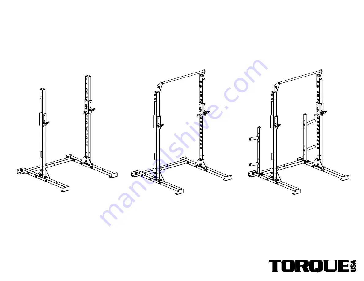 Torque XGYM-LSR Series Assembly Manual Download Page 1