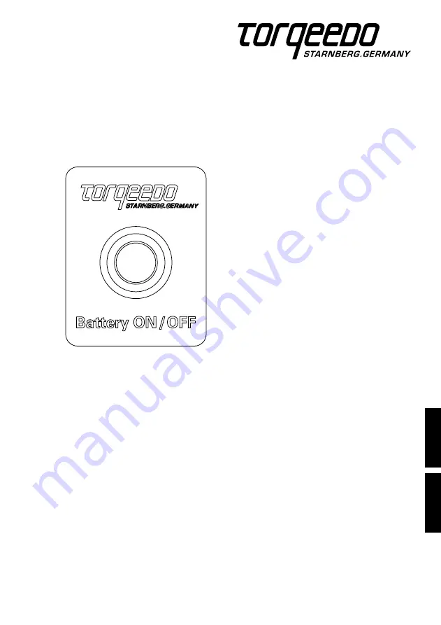 Torqueedo 2304-00 Operating Manual Download Page 1