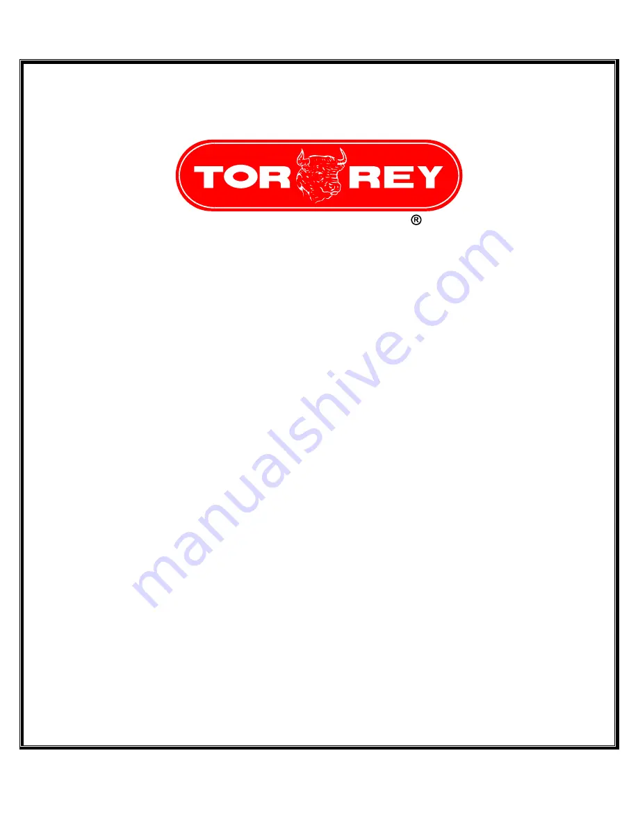 Torrey EQB Series Owner'S Manual Download Page 1