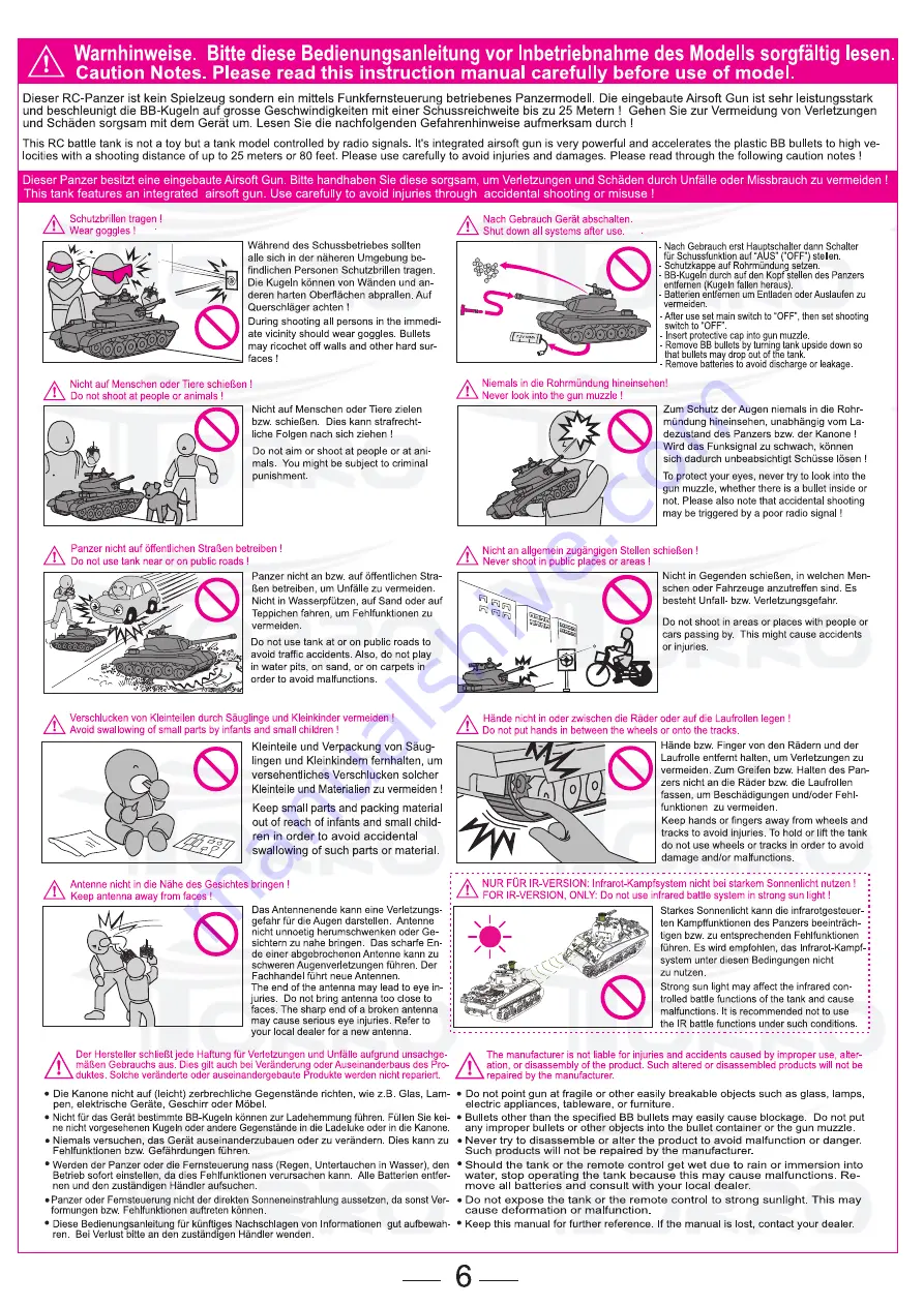 Torro KV-2 3878-1 Instruction Manual Download Page 6