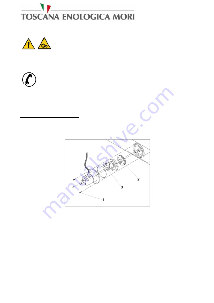 Toscana LINEAR GRAVITY FILLER Instructions For Use And Maintenance Manual Download Page 13