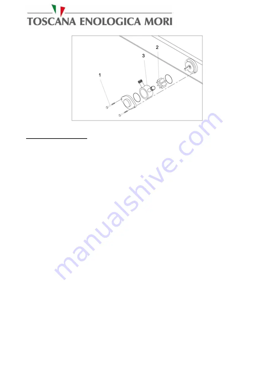 Toscana LINEAR GRAVITY FILLER Instructions For Use And Maintenance Manual Download Page 14