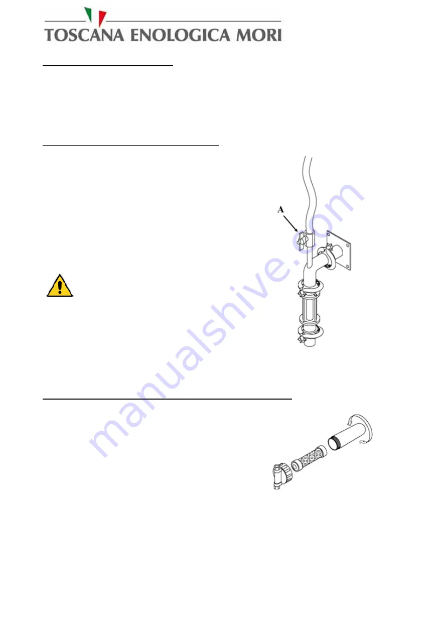 Toscana LINEAR GRAVITY FILLER Instructions For Use And Maintenance Manual Download Page 19