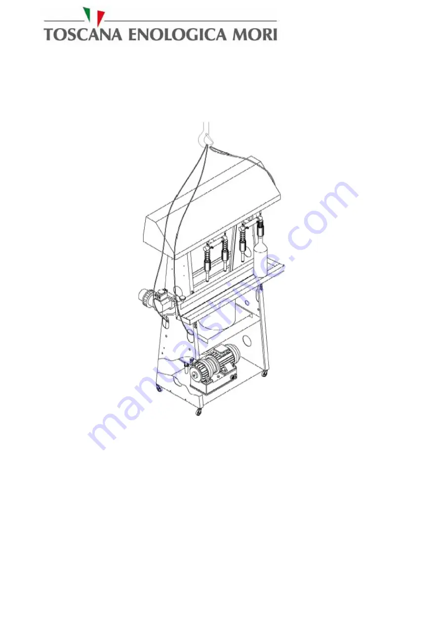 Toscana LINEAR GRAVITY FILLER Instructions For Use And Maintenance Manual Download Page 24