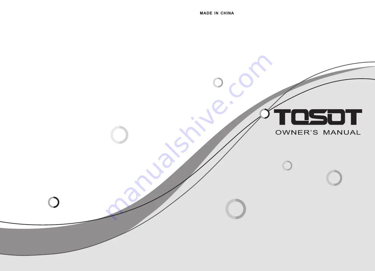 Tosot TW09HQ2C2AO Owner'S Manual Download Page 1