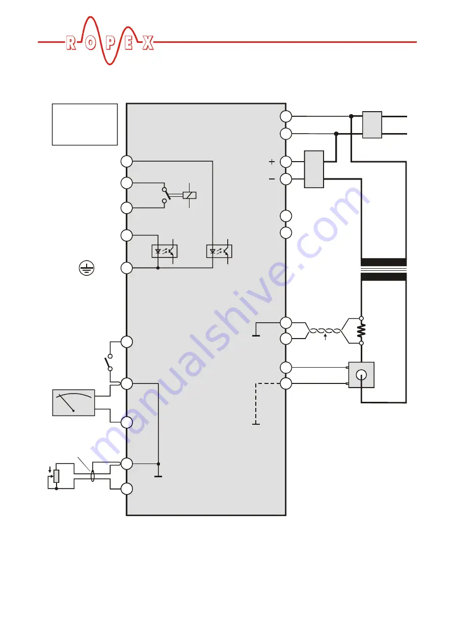 Toss ROPEX RESISTRON RES-403 Operating Instructions Manual Download Page 16