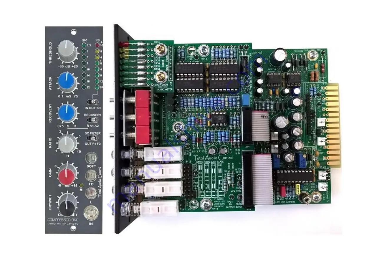 Total Audio Control COMPRESSOR ONE 500 Series Assembly And User'S Manual Download Page 27