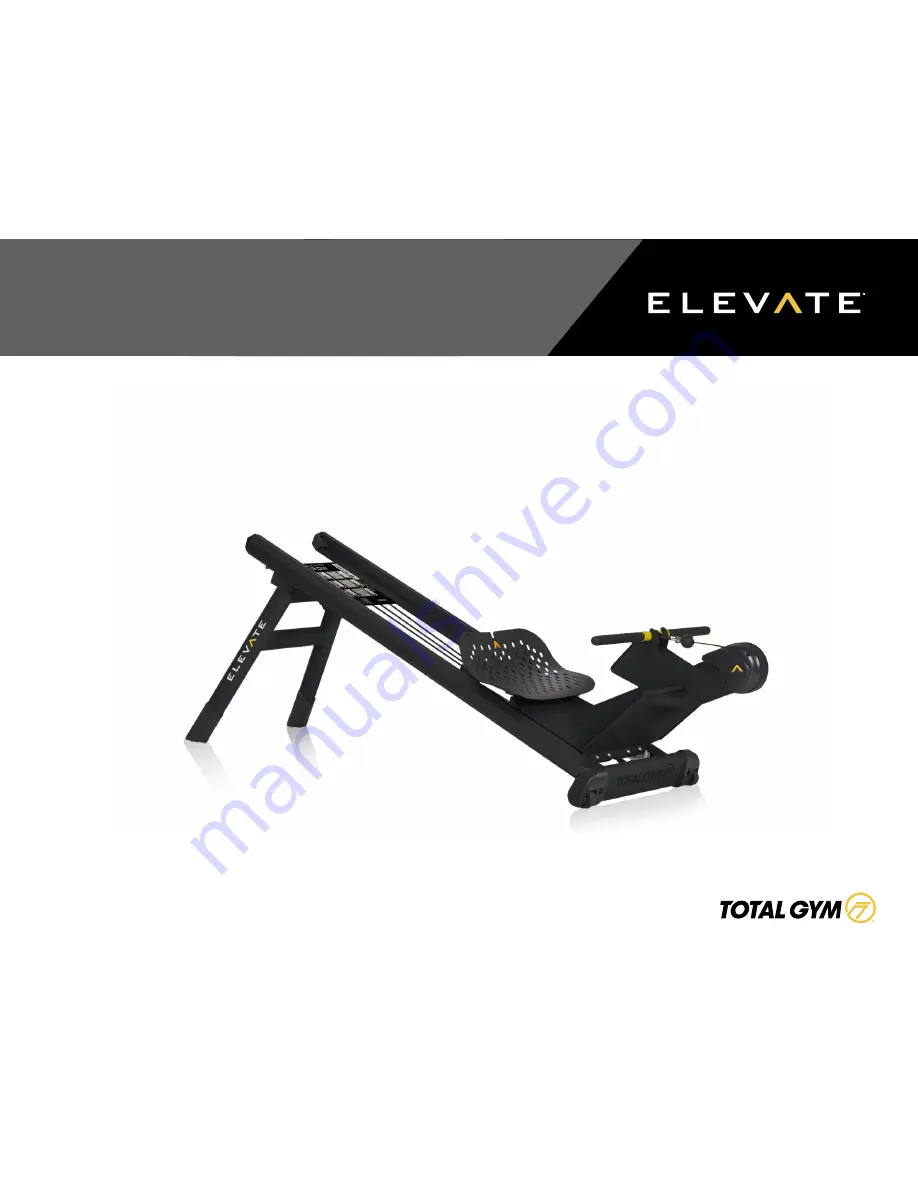 Total Gym 7400-B2 Owner'S Manual Download Page 1