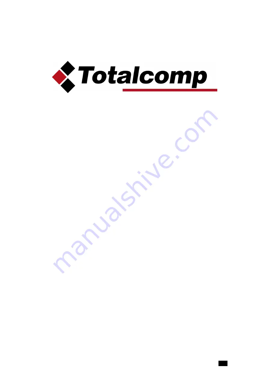 Totalcomp TEI Operation Manual Download Page 25