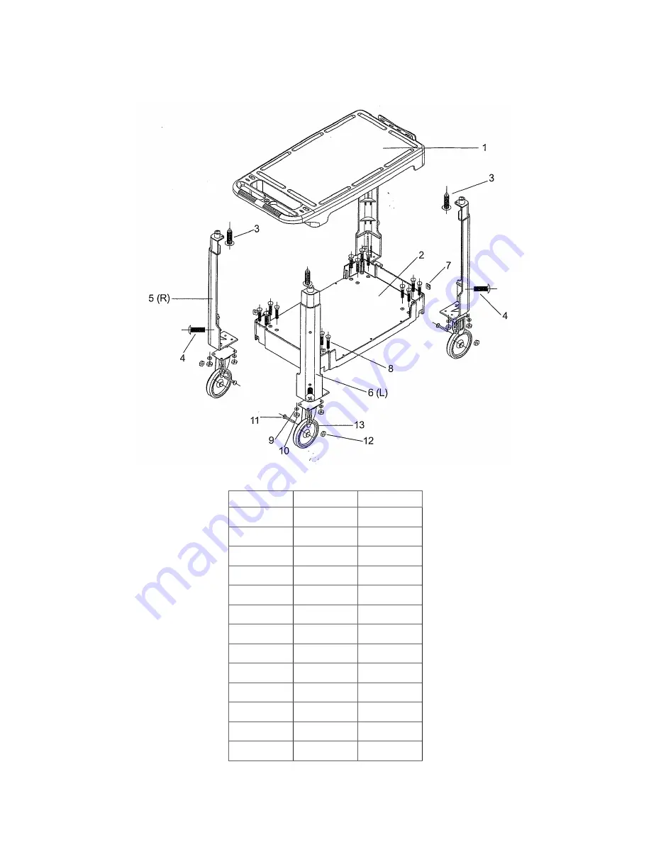 Toter UCF00-S0001 Assembly Instructions Download Page 3