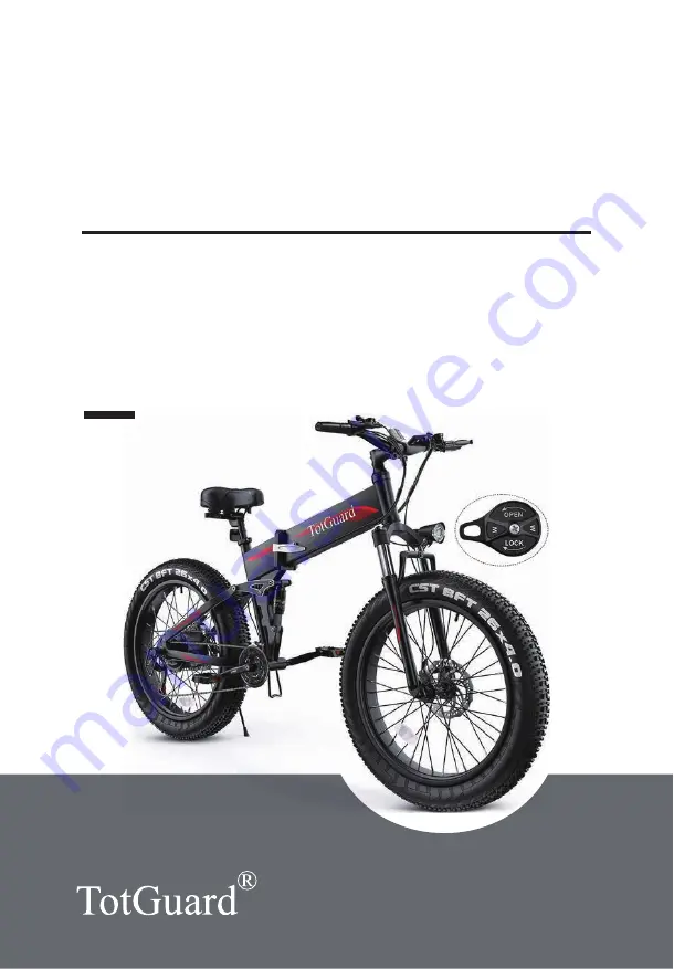 TotGuard FAT TIRES Manual Download Page 1