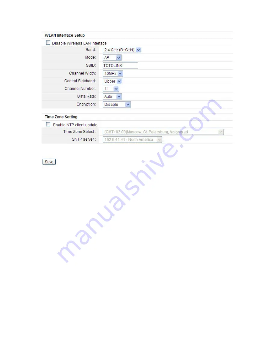 Toto Link N300RH User Manual Download Page 26