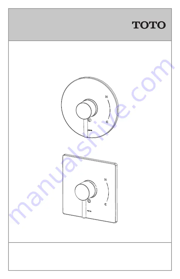 Toto 00739268394650 Скачать руководство пользователя страница 1