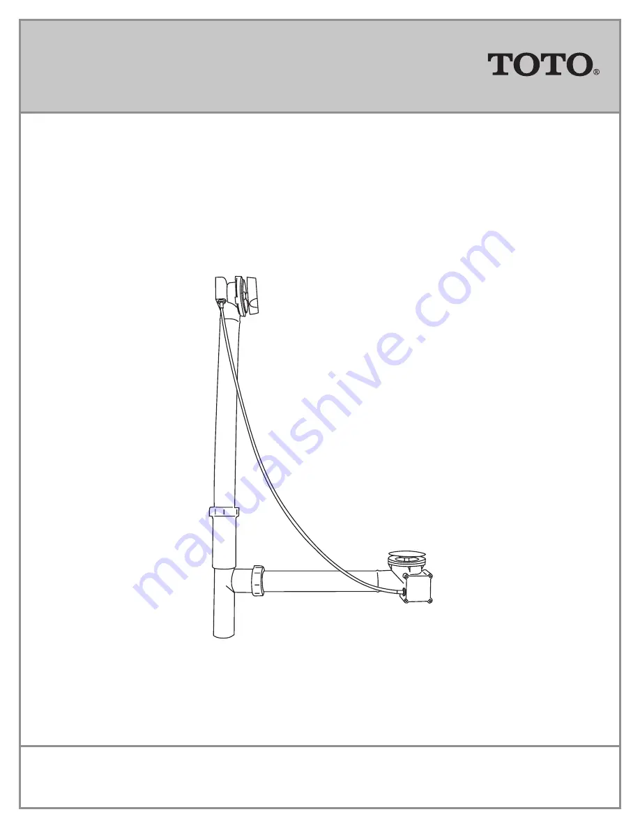 Toto 0GU5020 Installation And Owner'S Manual Download Page 1