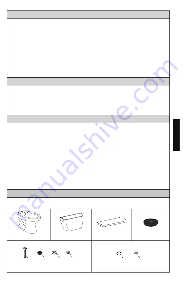 Toto CST243EF Installation Manual Download Page 21