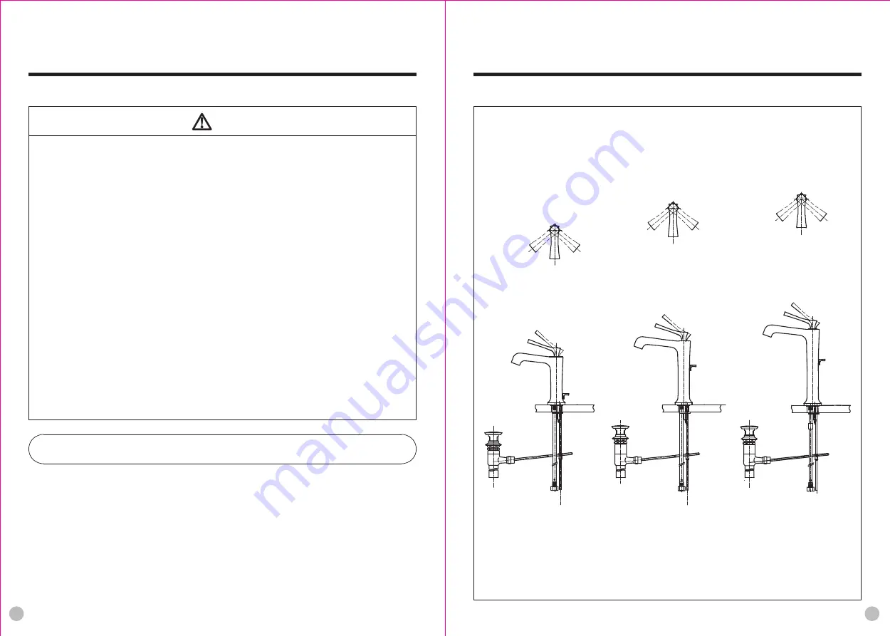 Toto DL367 Instructions For Operation Manual Download Page 4