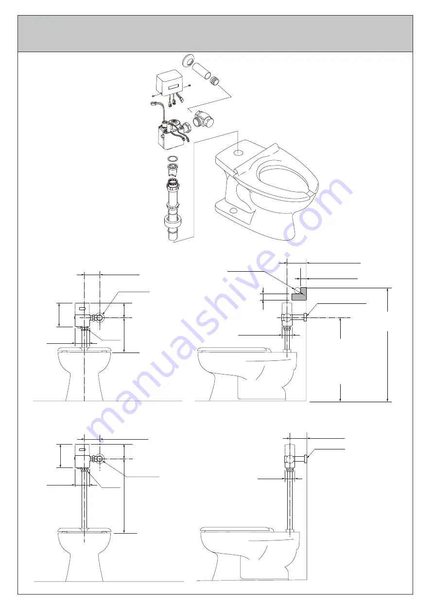 Toto EcoPower Series Installation And Owner'S Manual Download Page 62