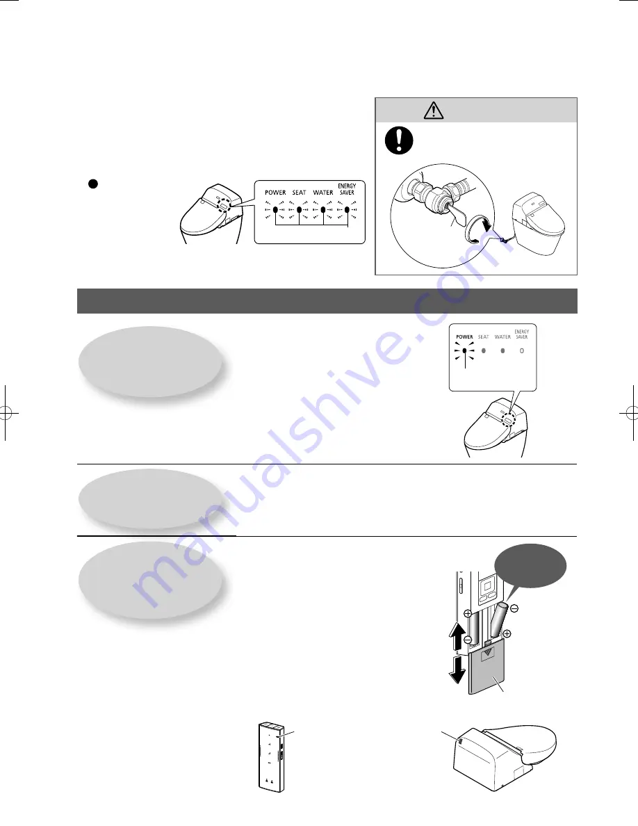 Toto G400 SN920M Instruction Manual Download Page 54