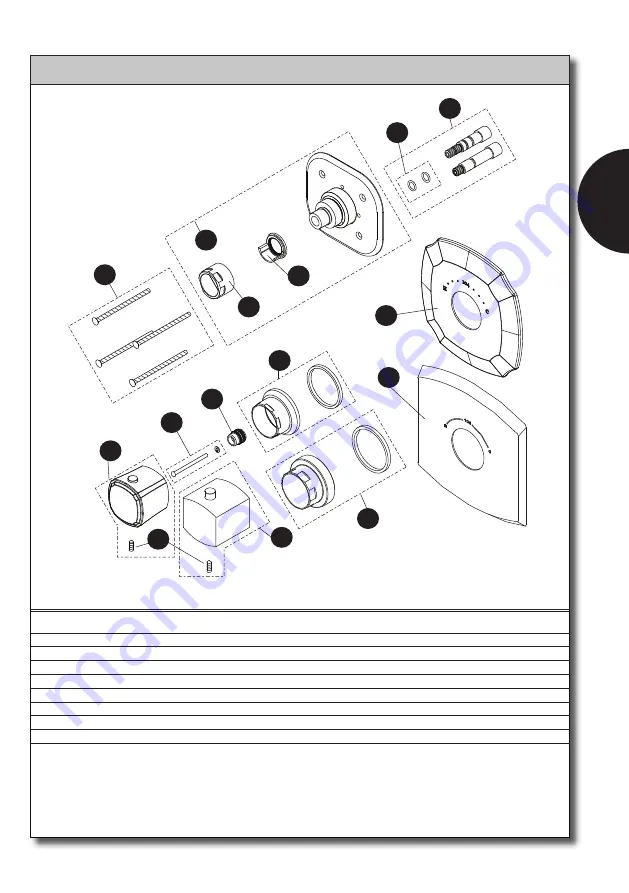 Toto GUINEVERE TS970T Installation And Owner'S Manual Download Page 9