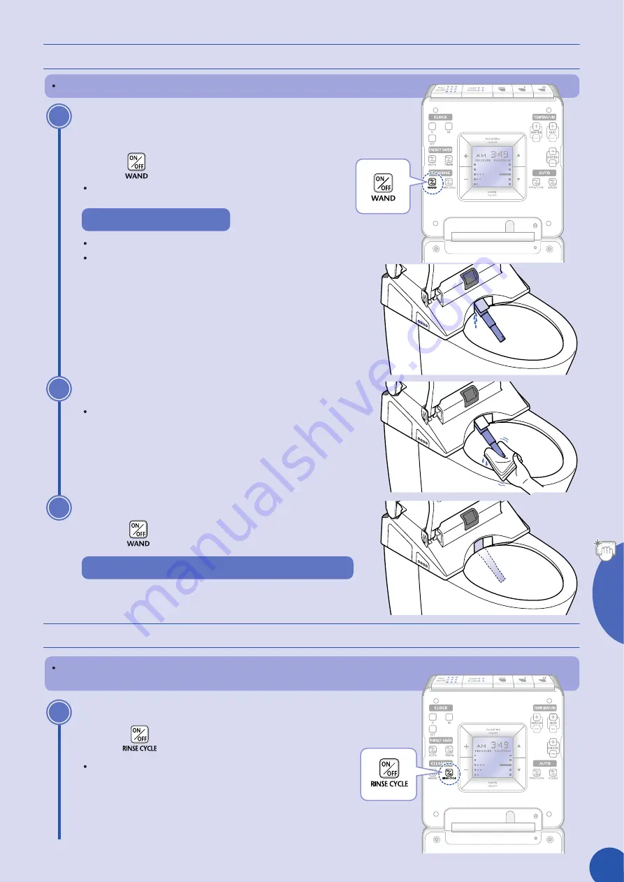 Toto NEOREST 550 Instruction Manual Download Page 41