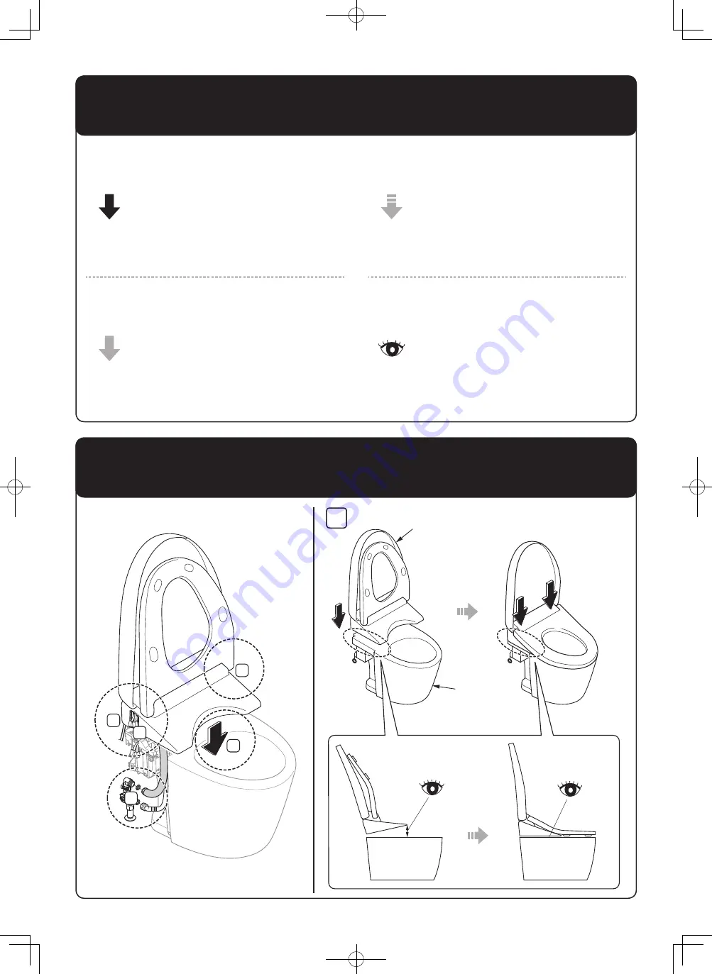 Toto NEOREST DH CS989PVT Installation Manual Download Page 8