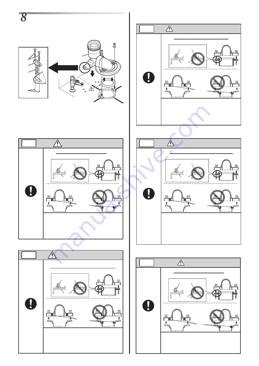 Toto NEOREST Hybrid Installation Manual Download Page 9