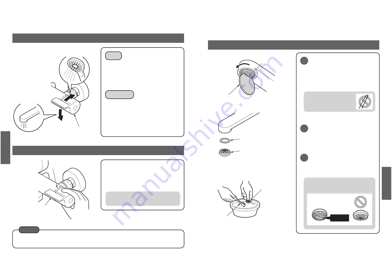 Toto TBV03427B Instruction Manual Download Page 8