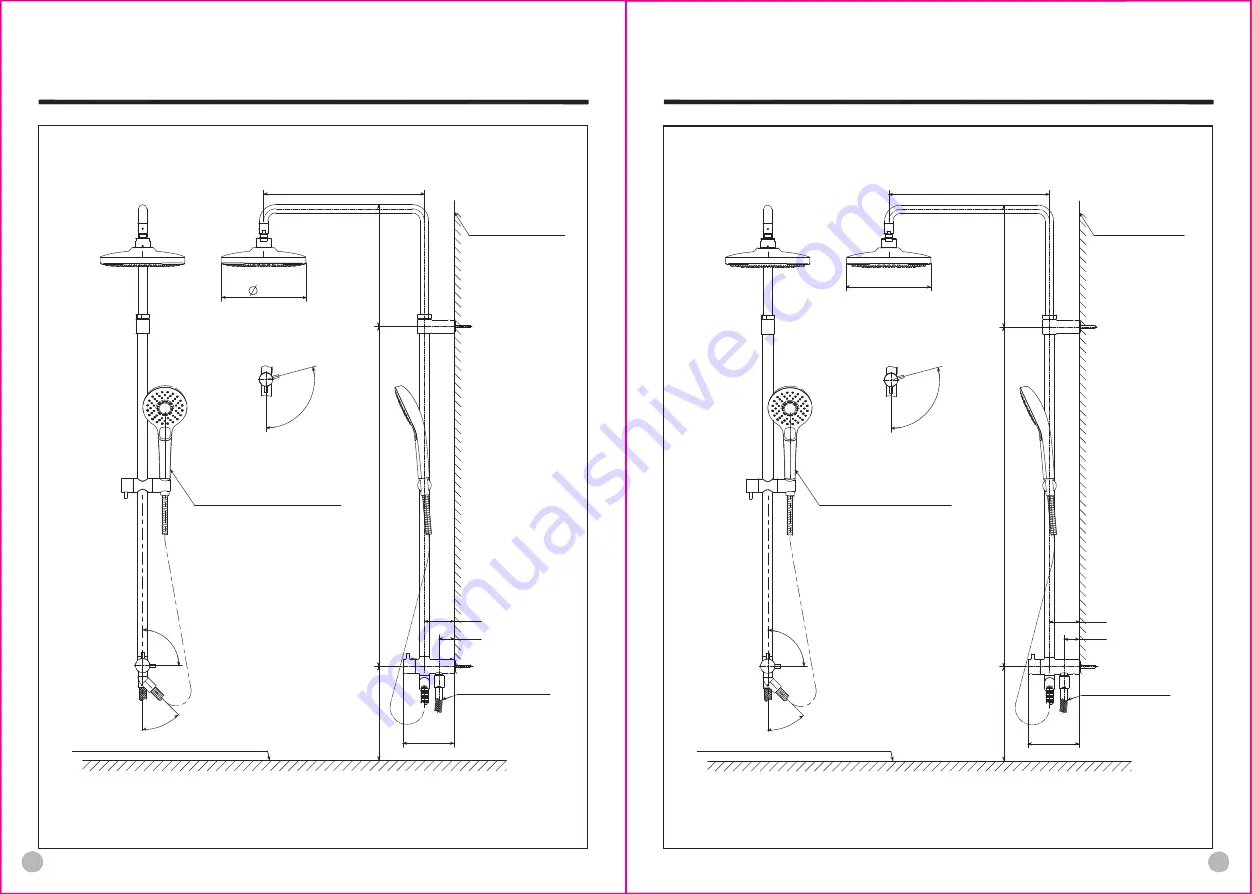 Toto TBW01001 Series Manual Download Page 3